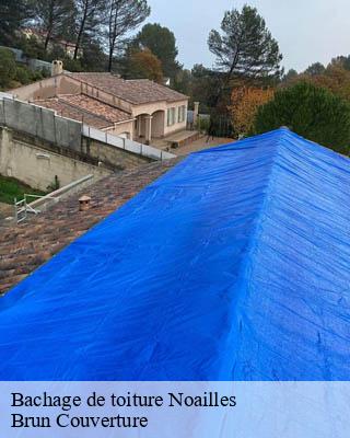 Bachage de toiture  noailles-19600 Brun Couverture